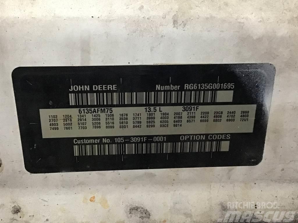 John Deere 6135AFM75 FOR PARTS Motorji