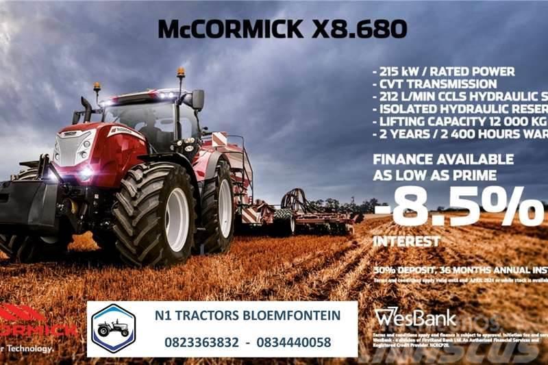 McCormick PROMO - McCormick X8.680 (215kW) Traktorji