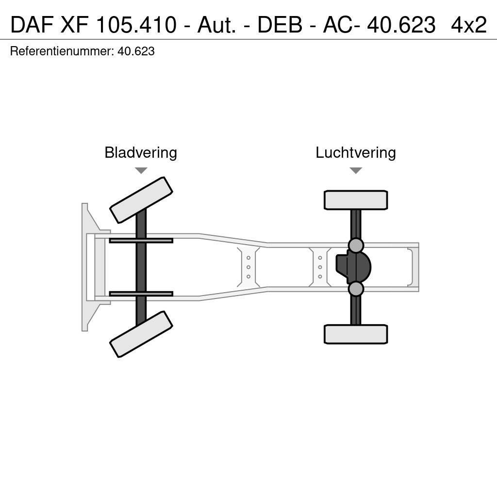 DAF XF 105.410 - Aut. - DEB - AC- 40.623 Vlačilci
