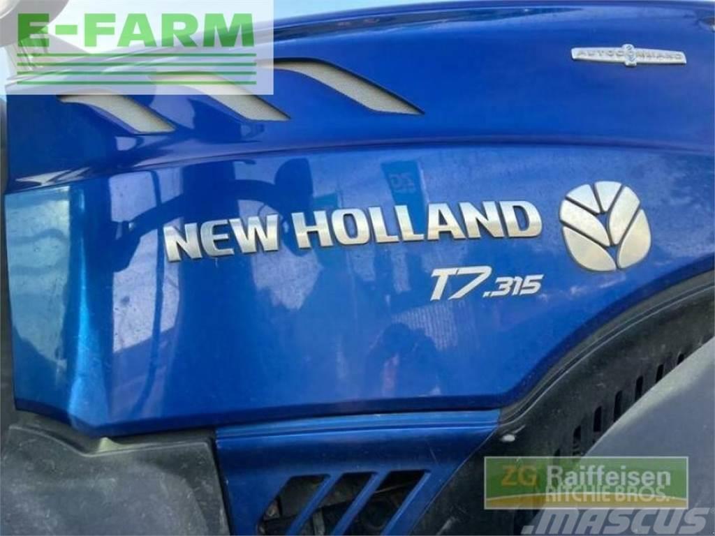 New Holland t 7.315 hd Traktorji
