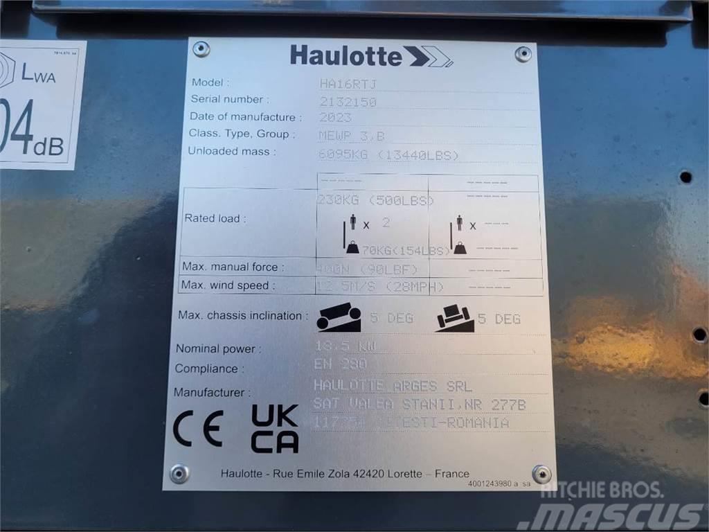 Haulotte HA16RTJ Valid Inspection, *Guarantee! Diesel, 4x4 Zglobne dvižne ploščadi