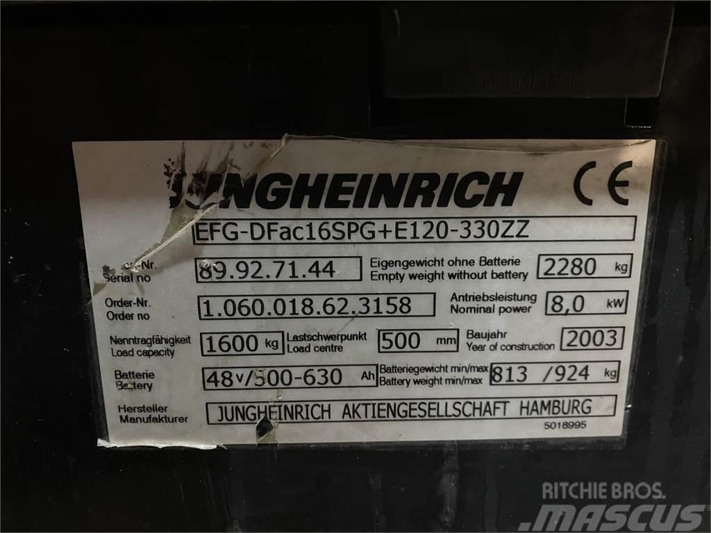 Jungheinrich EFG 16 Električni viličarji
