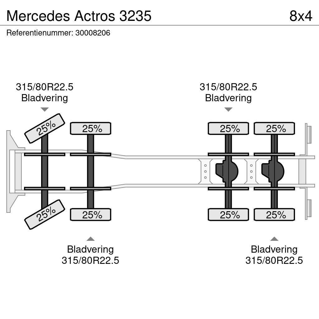 Mercedes-Benz Actros 3235 Avtomešalci za beton