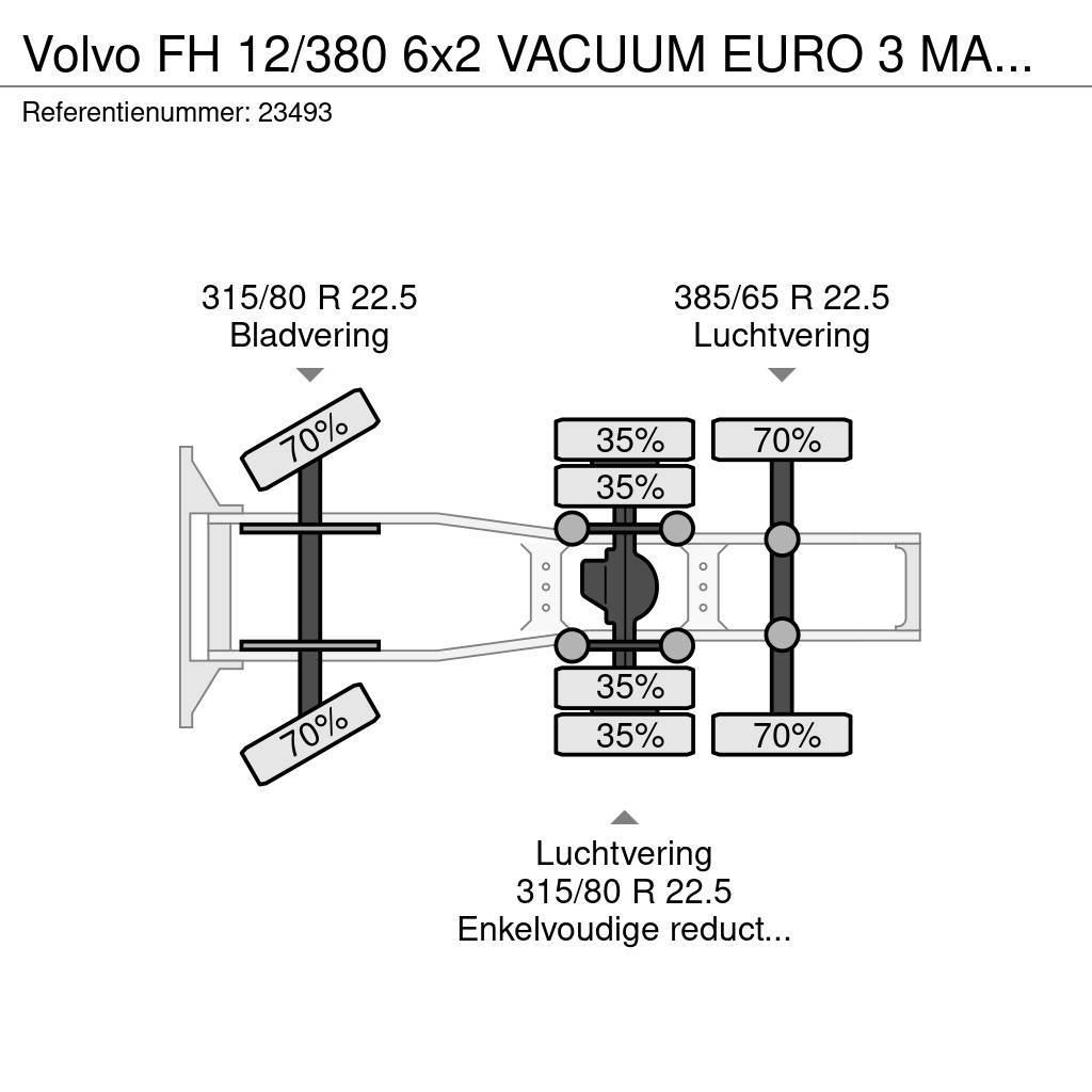 Volvo FH 12/380 6x2 VACUUM EURO 3 MANUAL GEARBOX 758.100 Vlačilci