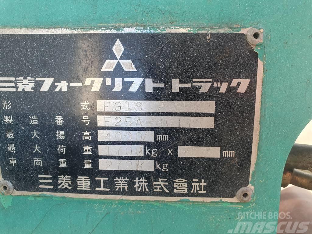 Mitsubishi FG18 Plinski viličarji