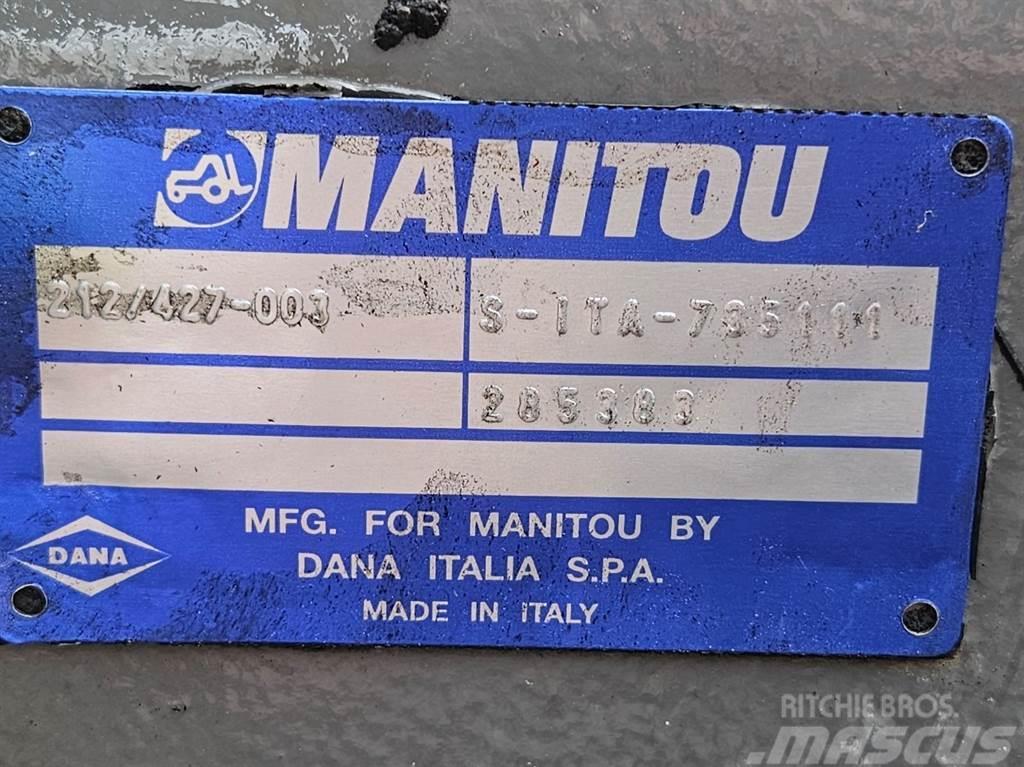 Manitou MT932-Spicer Dana 212/427-003-Axle/Achse/As Osi