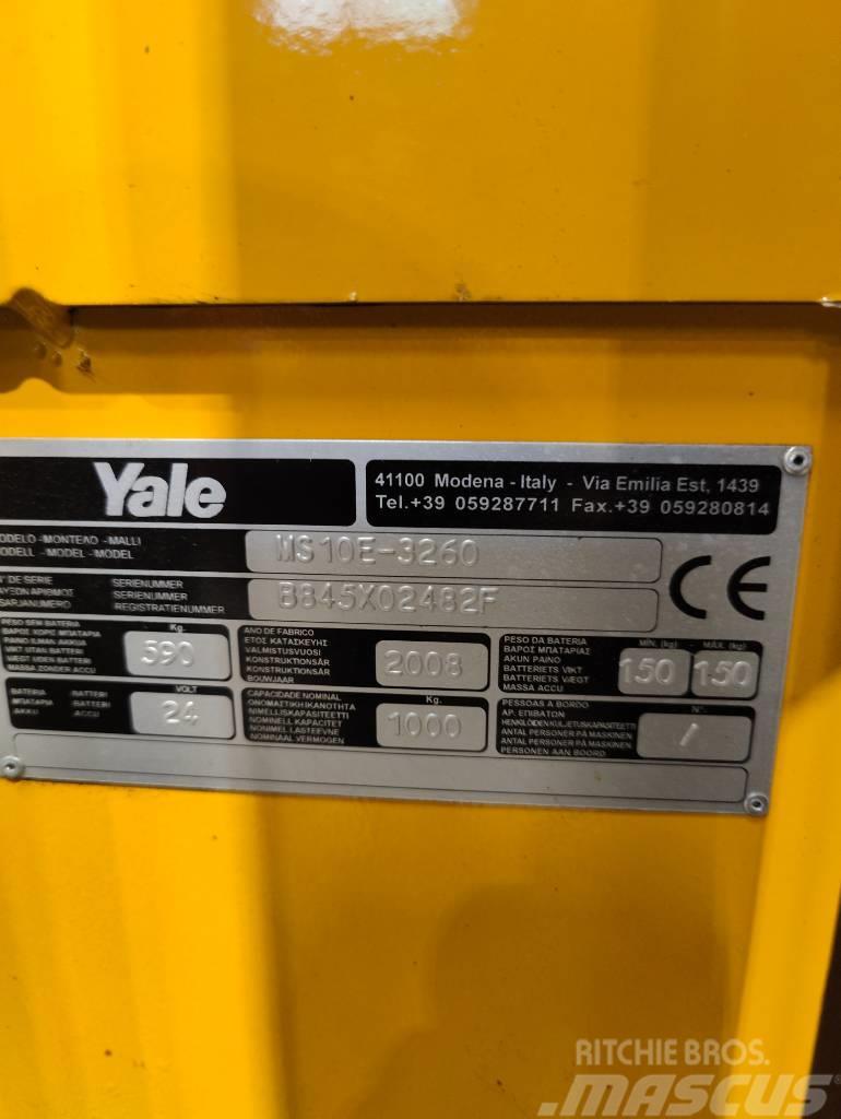 Yale MS10E Ročni električni viličar