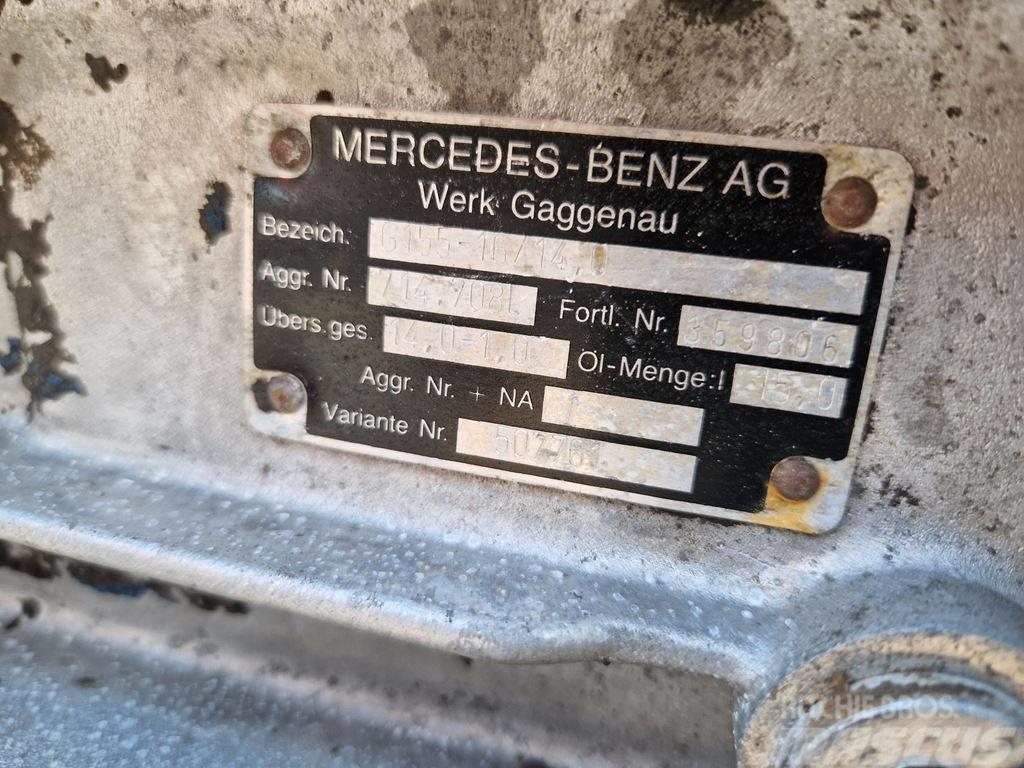 Mercedes-Benz ΣΑΣΜΑΝ   G 155 - 16/14,0 , ΜΗΧΑΝΙΚΟ ΛΕΒΙΕ Menjalniki