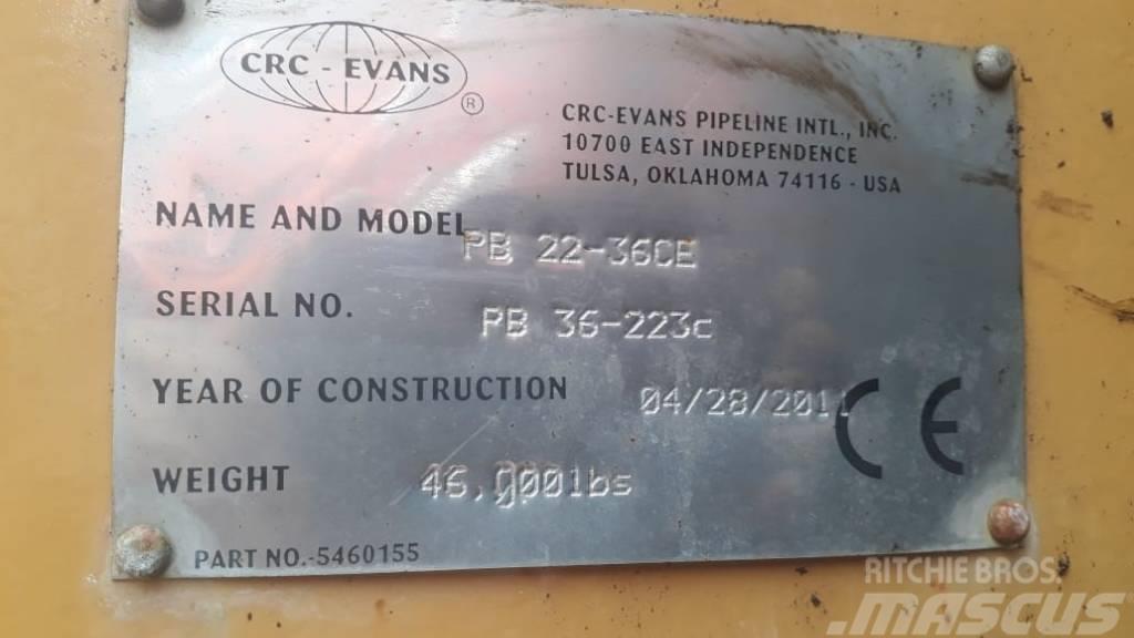 CRC-Evans PB 22-36 CE Stroji za upogibanje cevi