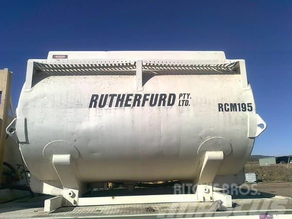 Rutherfurd Grout Mixing 2 x axle trailer Pripomočki za betonska dela