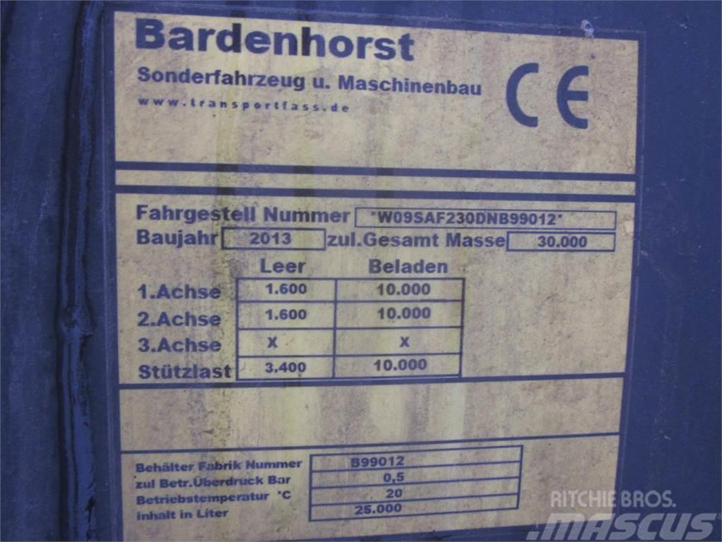 Bardenhorst 25000, 25 cbm, Tanksattelauflieger, Zu Cisterne za gnojnico