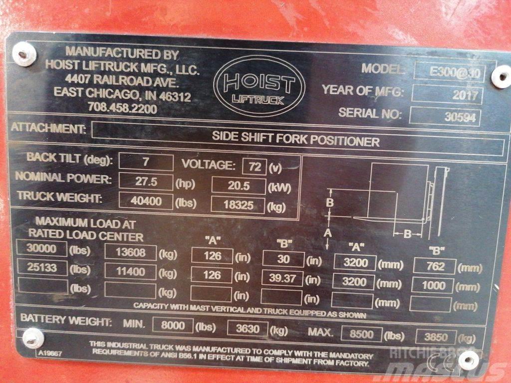 Hoist E300 Električni viličarji