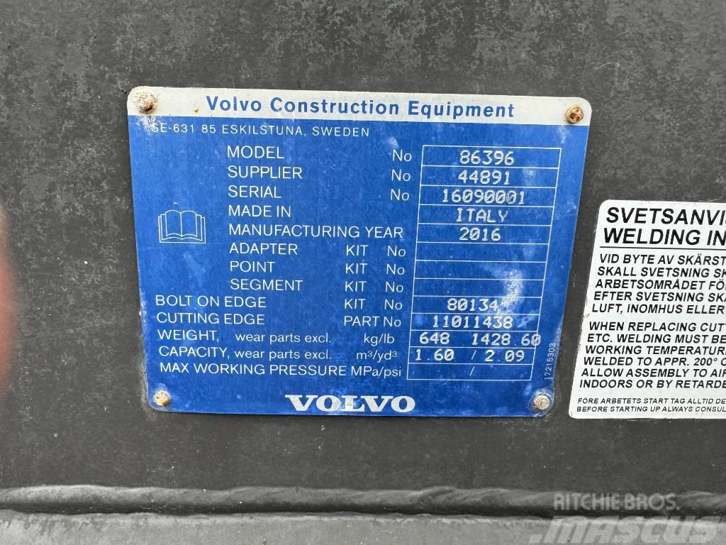 Volvo 1.6m Bucket Žlice