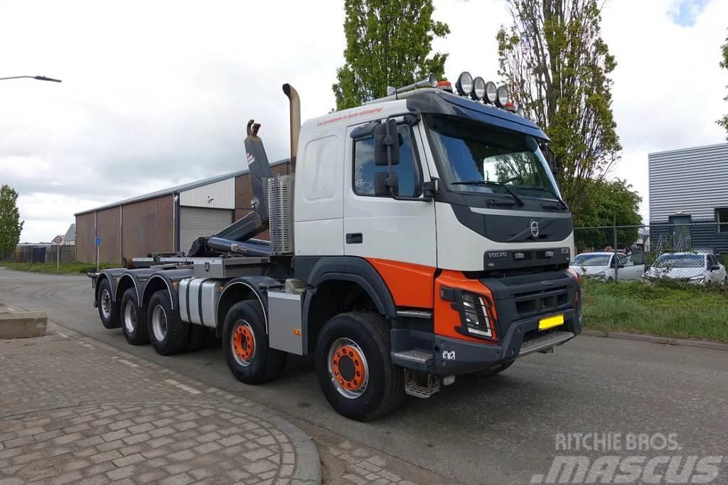 Volvo FMX 460 10X6 VDL 40 TONS HAAKSYSTEEM / KEURING 202 Kotalni prekucni tovornjaki