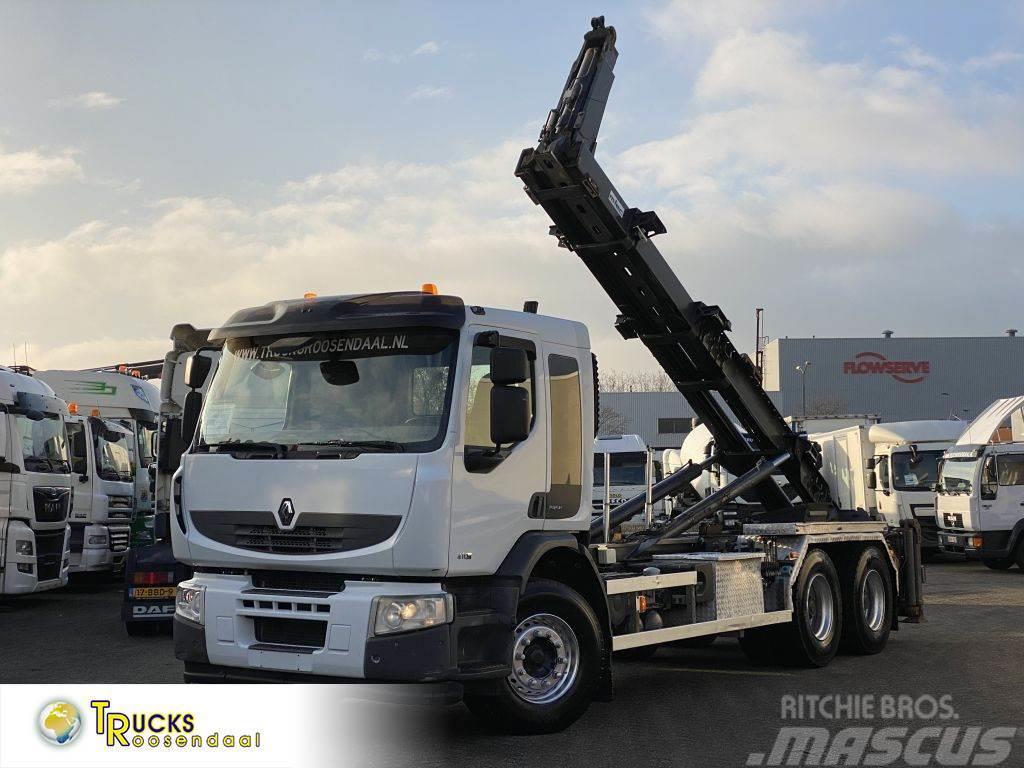 Renault Premium 410 DXI + Hook system + 6x4 Kotalni prekucni tovornjaki
