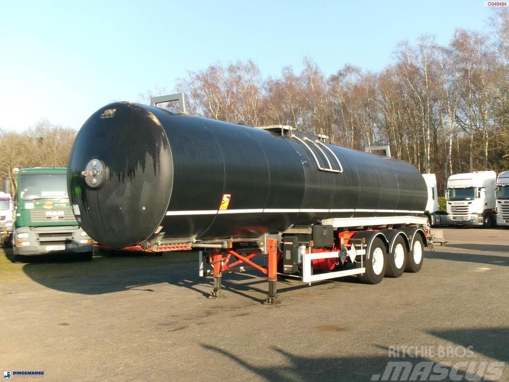 Magyar Bitumen tank inox 31 m3 / 1 comp + ADR Polprikolice cisterne