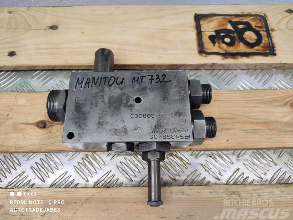 Manitou MT732 hydraulic lock Hidravlika