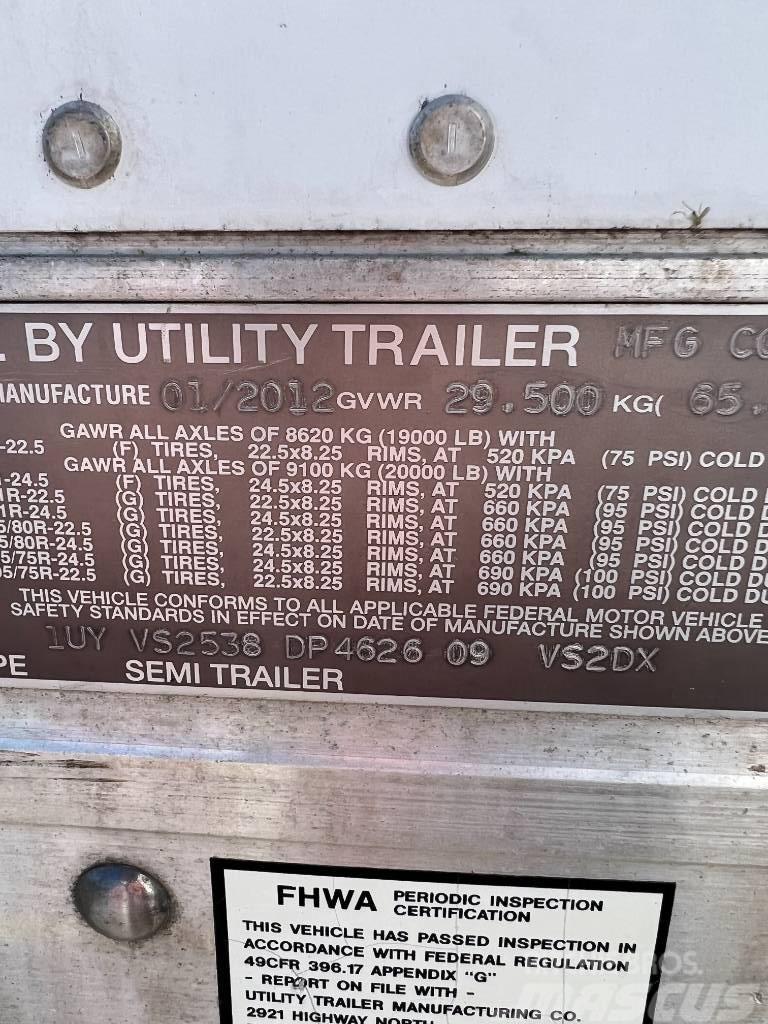 Utility 4000D-X Prikolice zabojniki