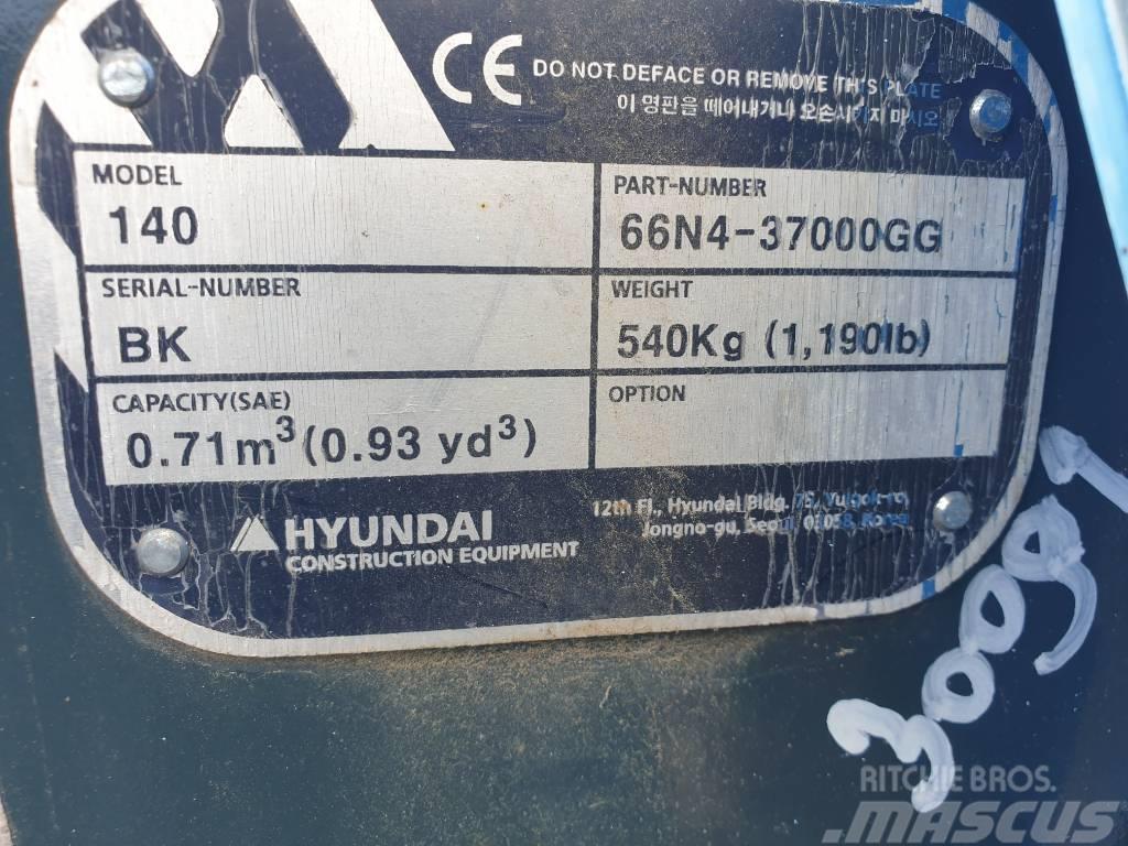 Hyundai Excavator digging bucket 140 66N4-37000GG Žlice