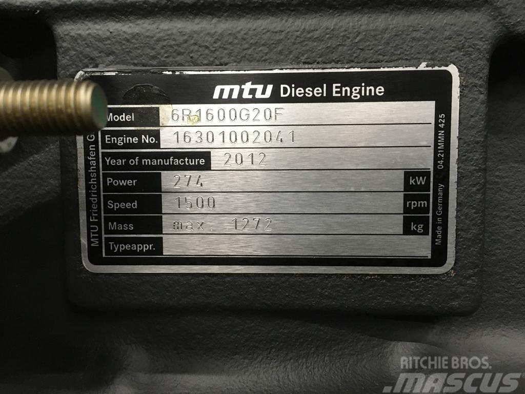 MTU 6R1600 G20F NEW Motorji