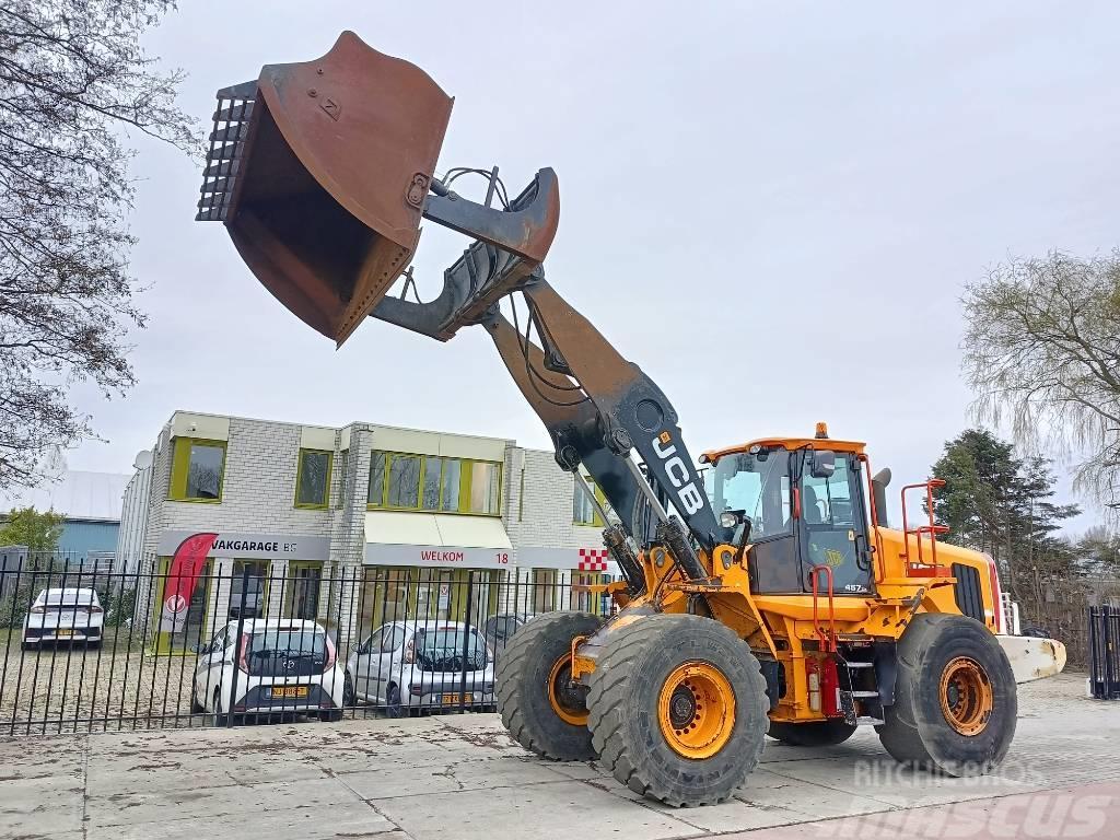 JCB 457 ZX shovel wiellader lader loader airco 26 ton Kolesni nakladalci