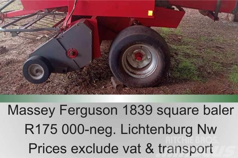 Massey Ferguson 1839 Drugi tovornjaki