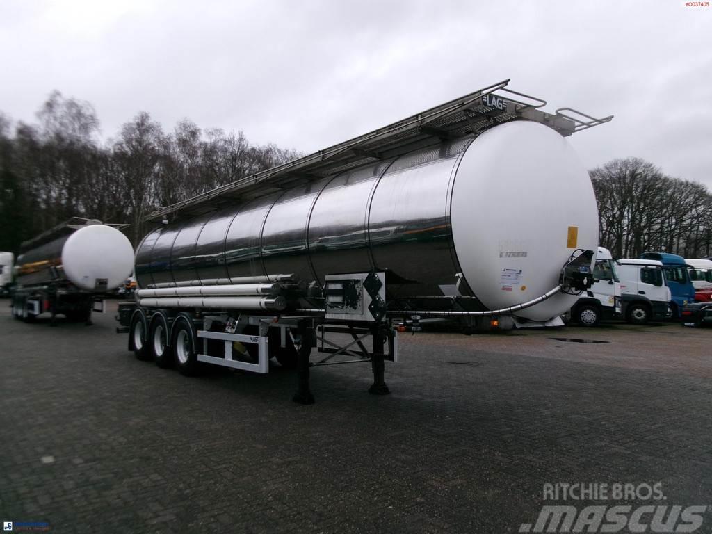 LAG Chemical tank inox L4BH 30 m3 / 1 comp + pump Polprikolice cisterne
