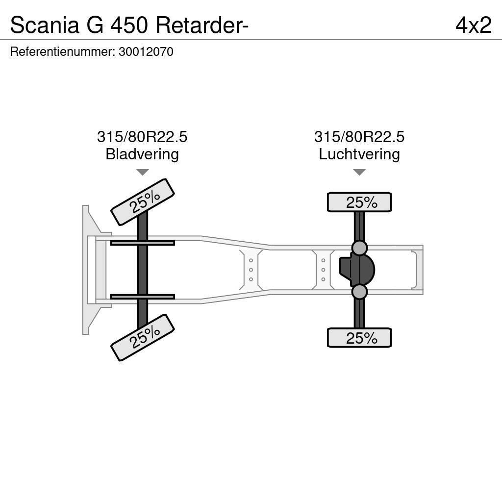 Scania G 450 Retarder- Vlačilci