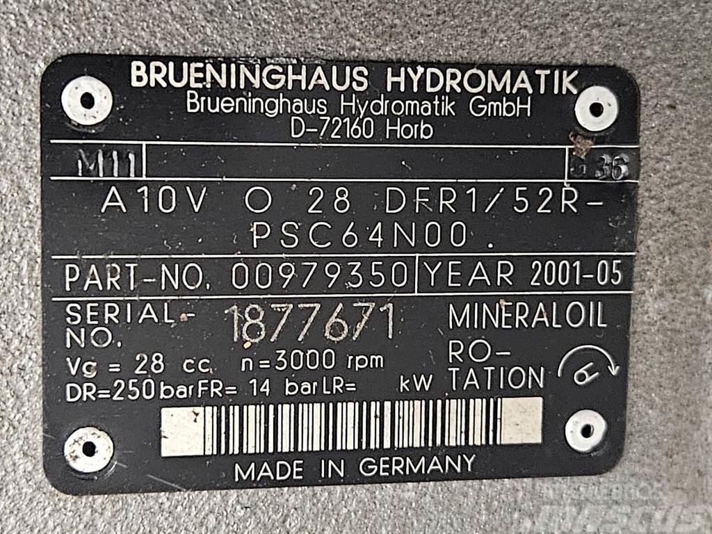 Brueninghaus Hydromatik A10VO28DFR1/52R-Load sensing pump Hidravlika