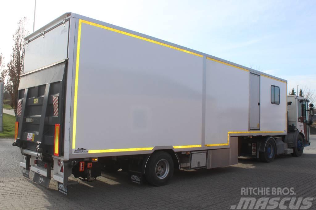 AMT CI100 - Nedbygget isoleret City BOX trailer M/lift Polprikolice zabojniki