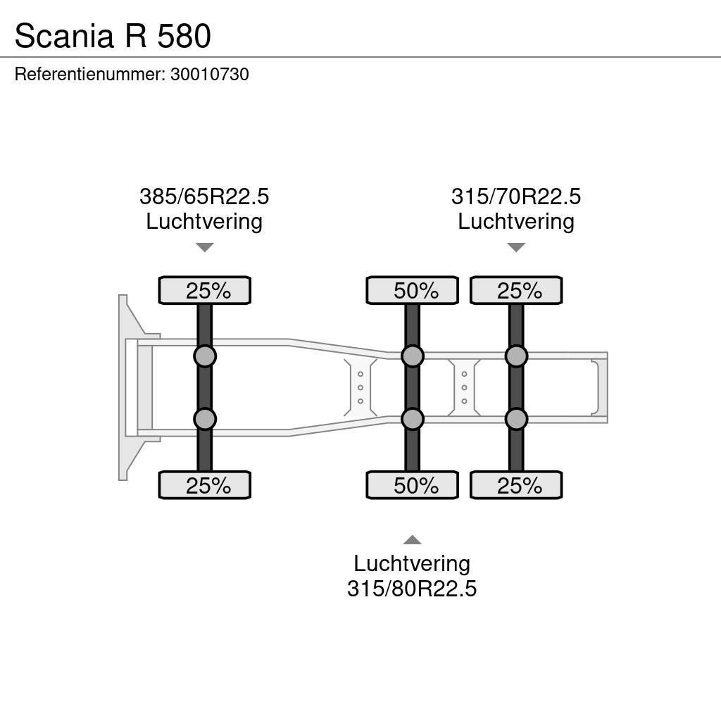 Scania R 580 Vlačilci