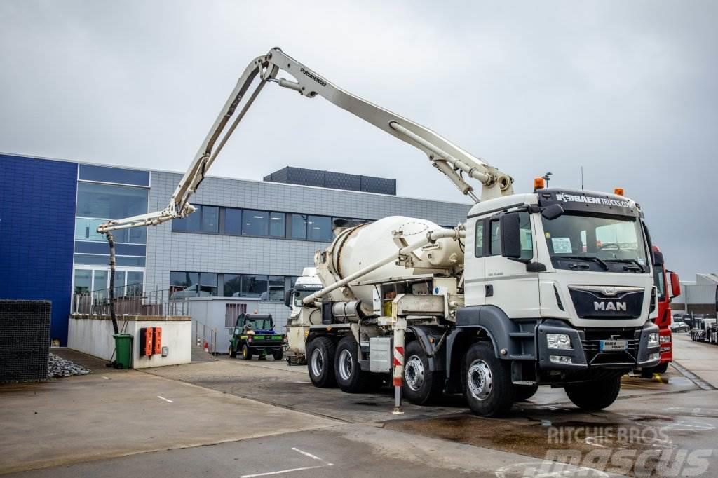MAN TGS 35.400 BB+E6+PUTZMEISTER21M Kamionske črpalke za beton