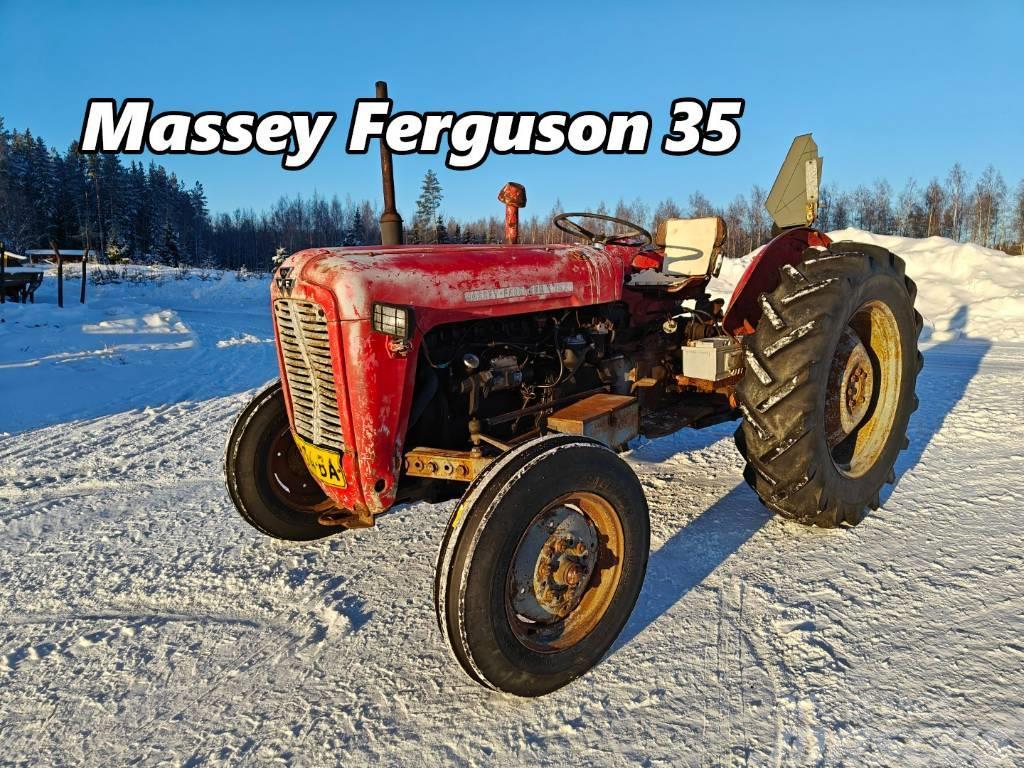 Massey Ferguson 35 - rekisterissä - VIDEO Traktorji