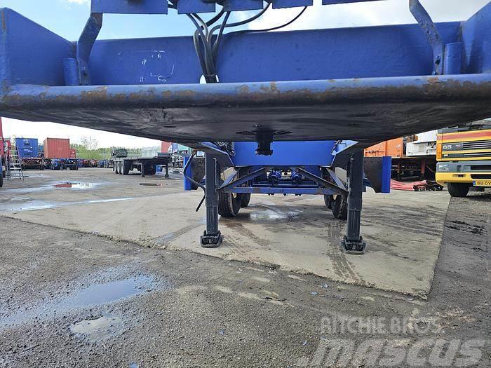  MKF Metallbau 20 FT Container chassis | steel susp Kontejnerske polprikolice