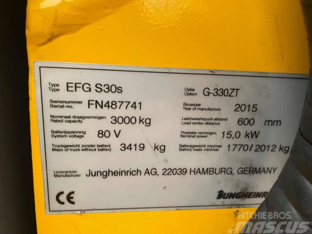 Jungheinrich EFG S30S Električni viličarji