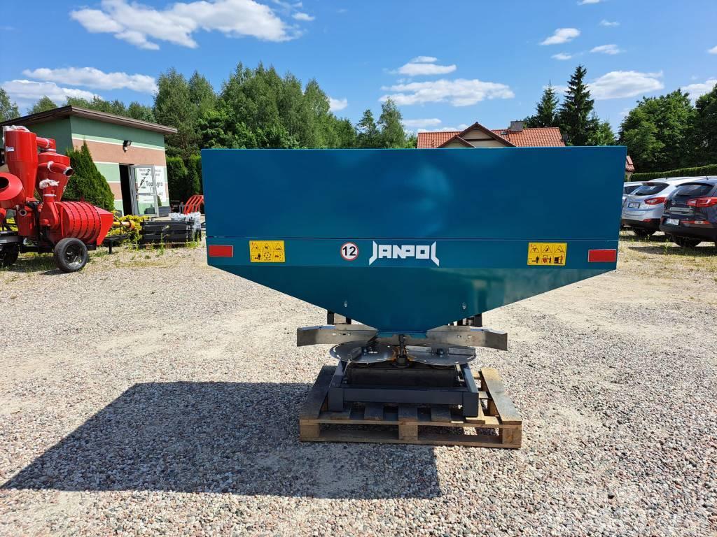 Janpol Premium 1500 fertilizer spreader / rozsiewacz 1500 Trosilniki mineralnega gnojila