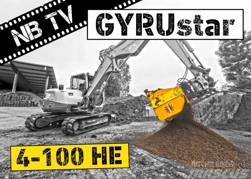 Gyru-Star 4-100HE | Siebschaufel Bagger ab 7 t Presejalne žlice