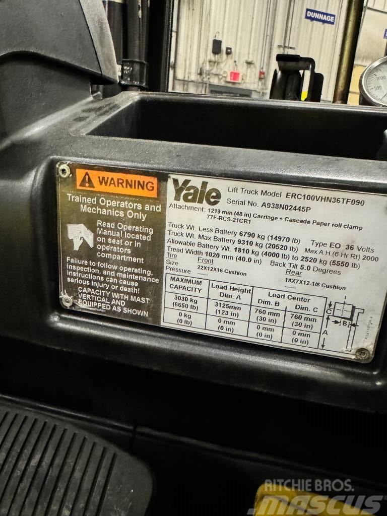 Yale ERC100VH Električni viličarji