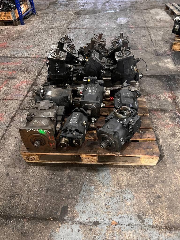 John Deere Ponsse Valmet Komatsu Hydraulic pumps and motors Hidravlika