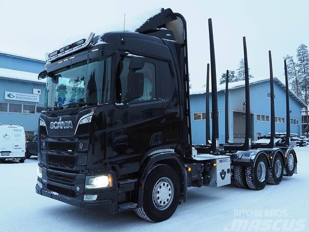 Scania R 650 Tovornjaki za hlode