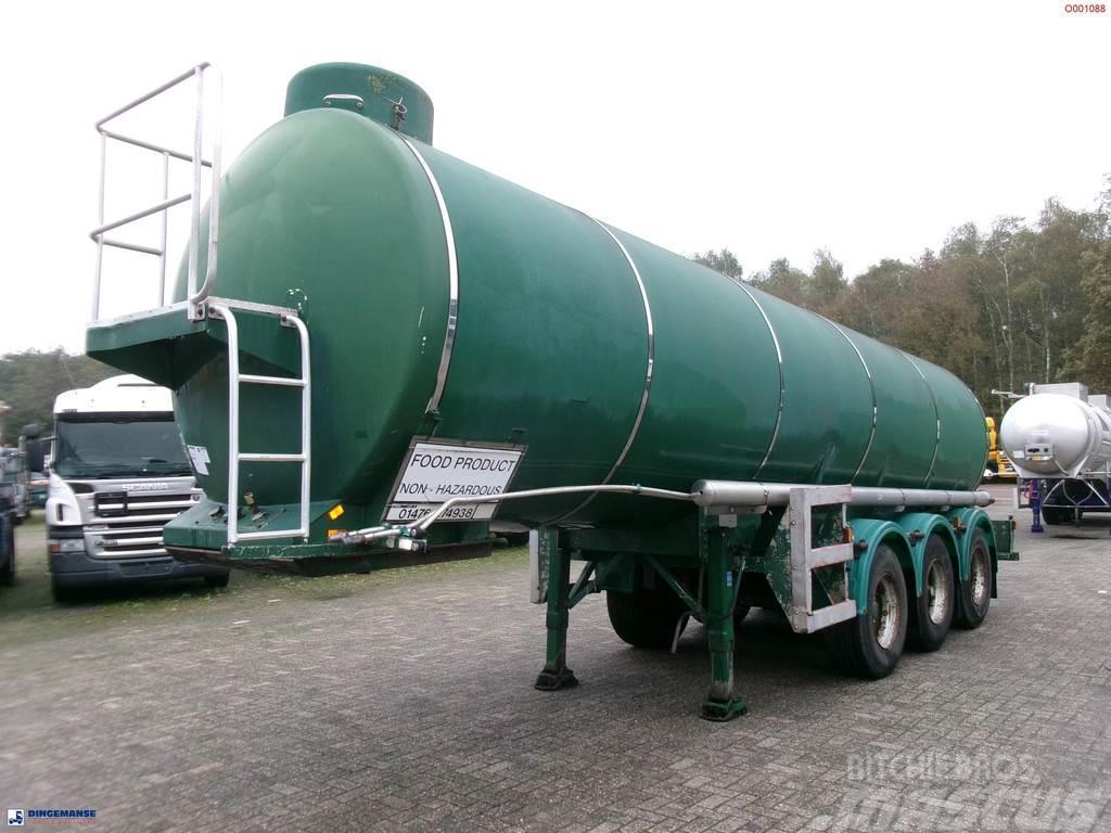  Melton Food tank inox 25 m3 / 1 comp Polprikolice cisterne