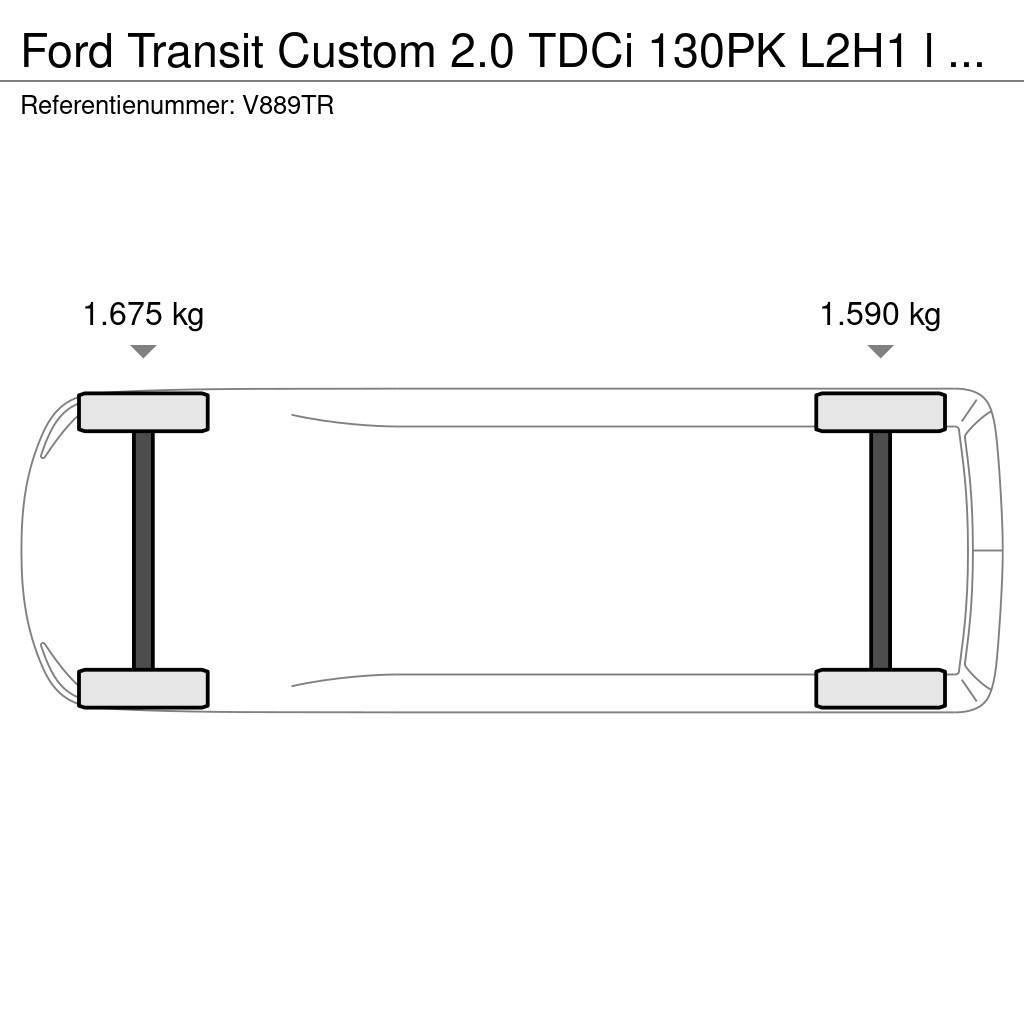 Ford Transit Custom 2.0 TDCi 130PK L2H1 l Airco l Navi Zabojni kombi