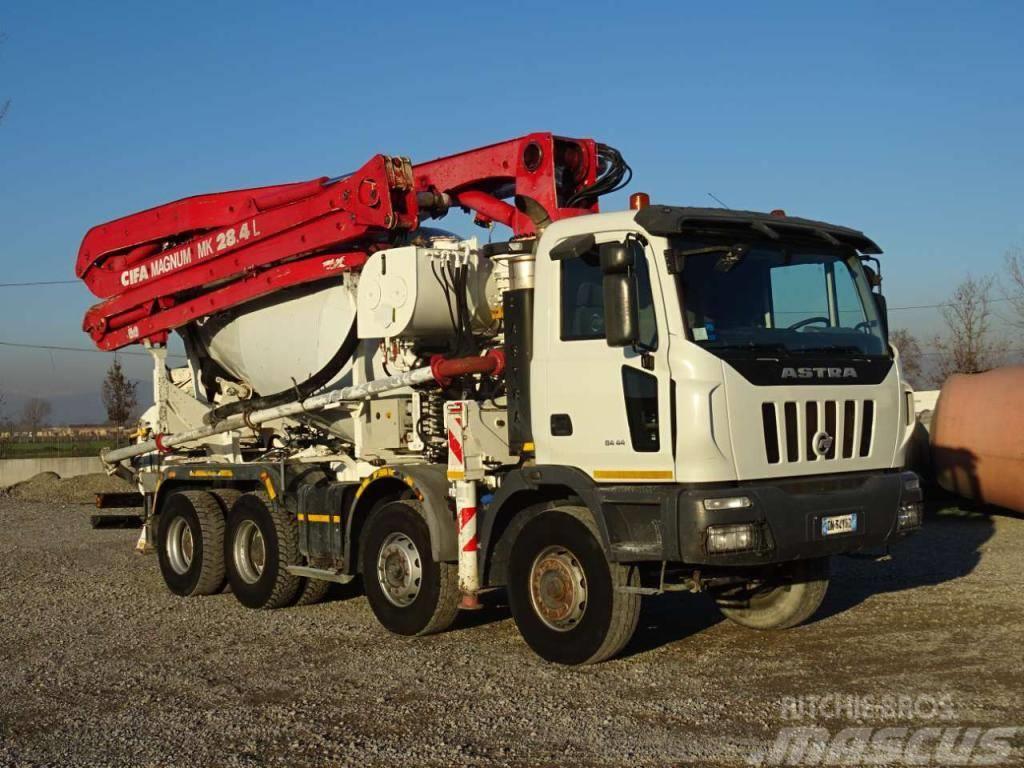 Astra HD 8444 Kamionske črpalke za beton