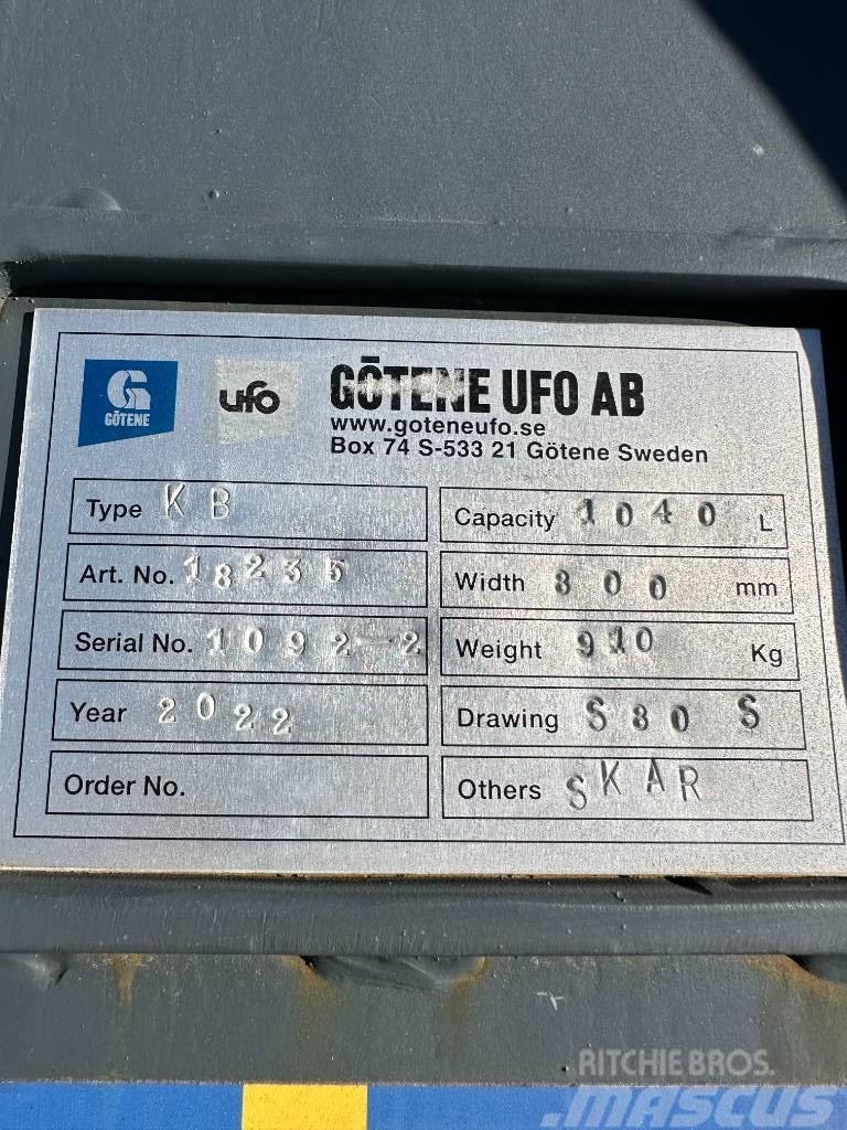 UFO KB-S80 Bagri goseničarji