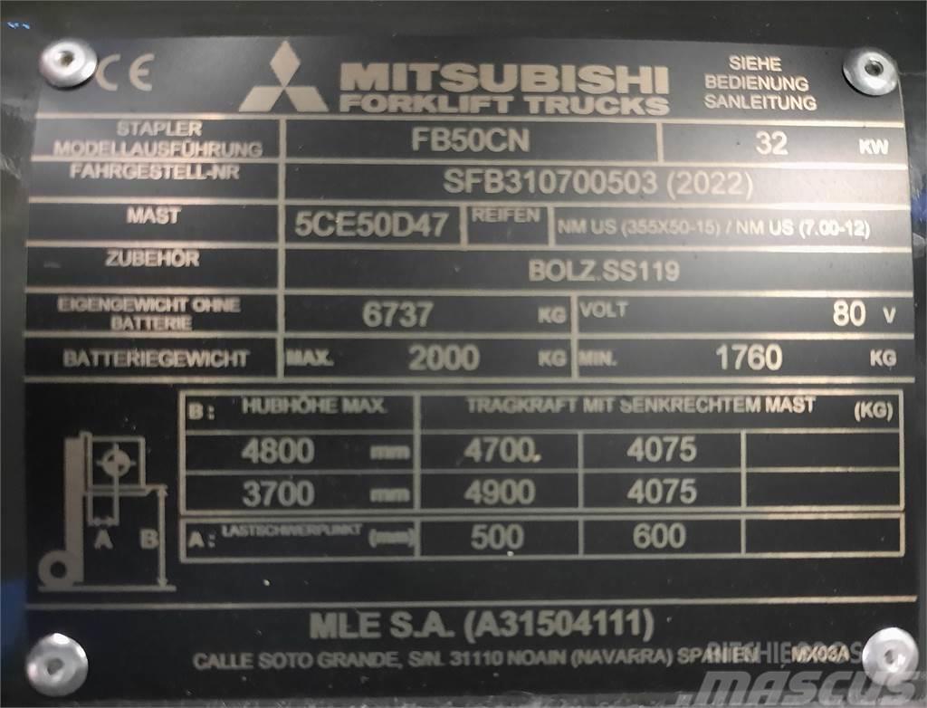 Mitsubishi FB50CN Električni viličarji