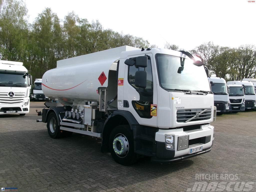 Volvo FE 280 4X2 fuel tank 13.6 m3 / 4 comp / ADR 07/07/ Tovornjaki cisterne