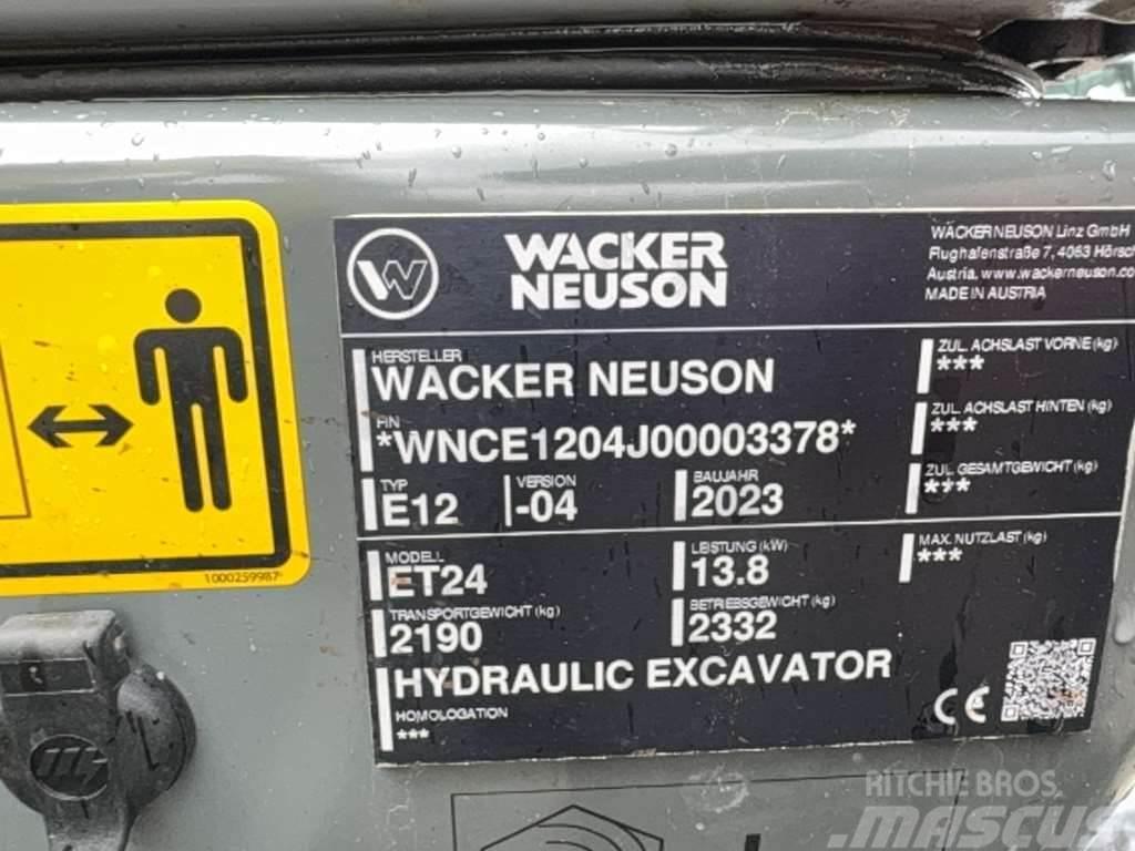 Wacker Neuson ET 24 Mini bagri <7t