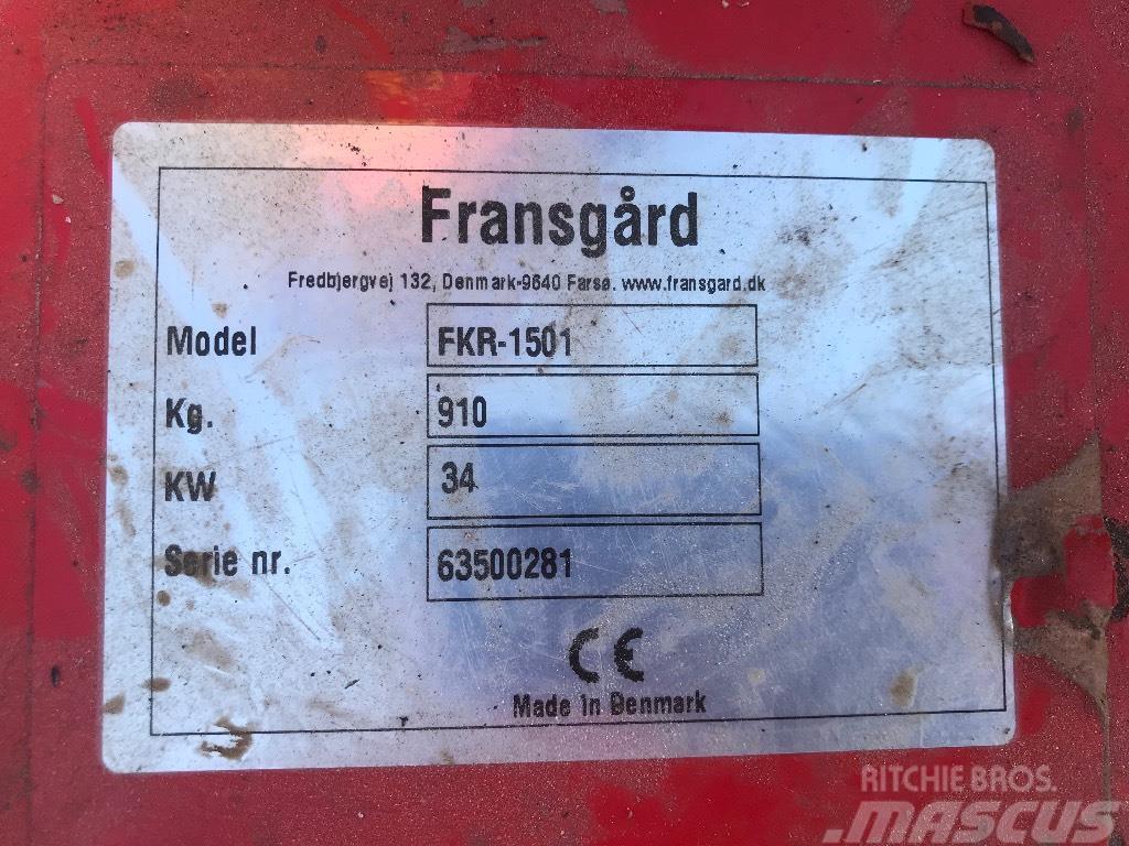 Fransgård FKR 1501 Kosilnice za pašnike