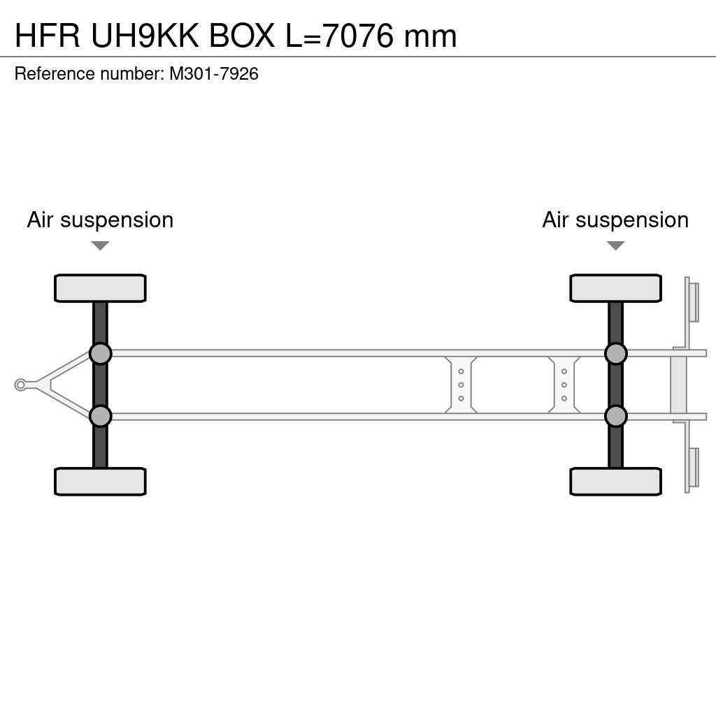 HFR UH9KK BOX L=7076 mm Prikolice zabojniki