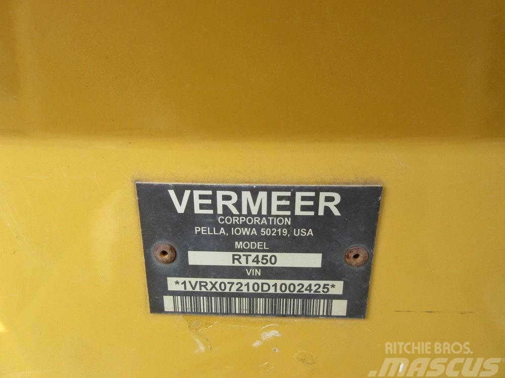 Vermeer RT450 Freze za kopanje jarkov Trenčerji
